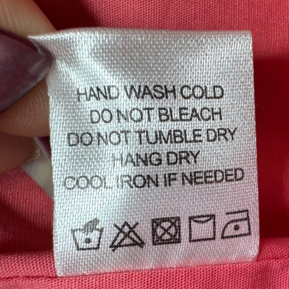 LOVERS + FRIENDS Orchid Dress Sunset Floral Wrap Midi Dress Linen Blend Medium - Picture 11 of 14